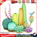 5D Full Drill Diamond Painting Cactus Rhinestone Beaded Home Decor (A902) Newly