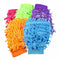 Super Mitt Microfiber Car Window Washing Cleaner Cloth Gloves J5O1 Duster X9Y0