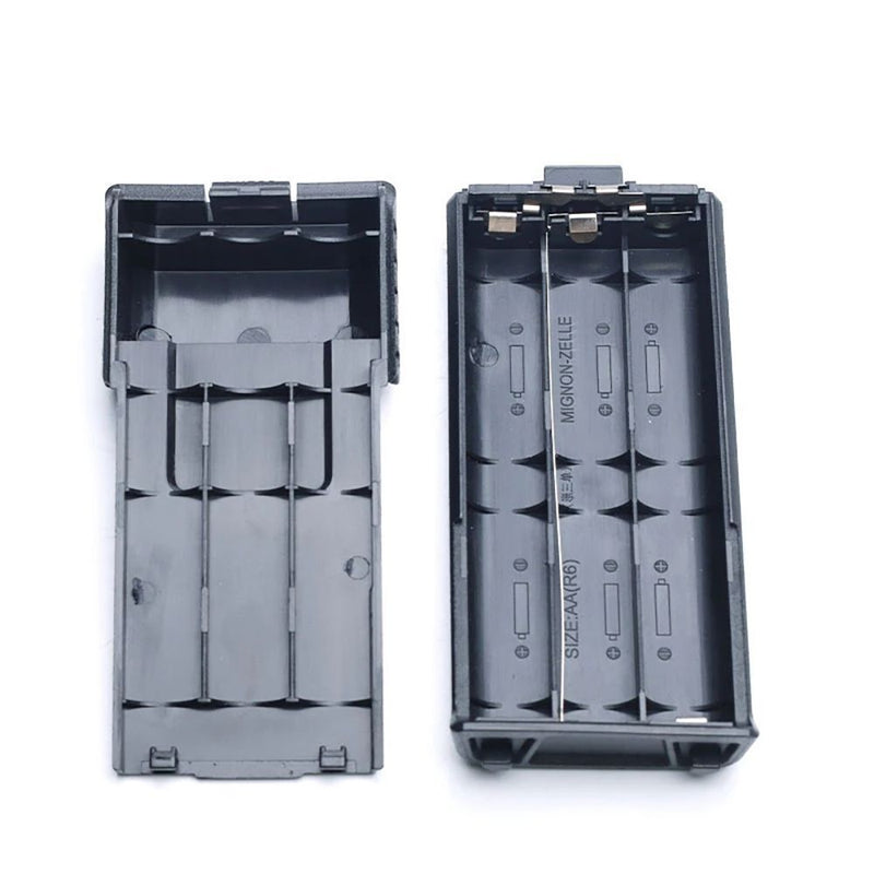 Walkie Talkie Battery Case for BaoFeng BF-UV5R Battery Storage Box Shell Pack