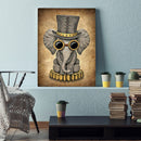 5D Full Round Drill Diamond Painting Funny animals Drawing