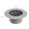 8LED Solar Underground Light Waterproof Garden Buried Lamp (Warm Light) Newly