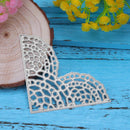 Micolot Metal Frame Punching Stencils Stencils Embossing Stencil for DIY Scra