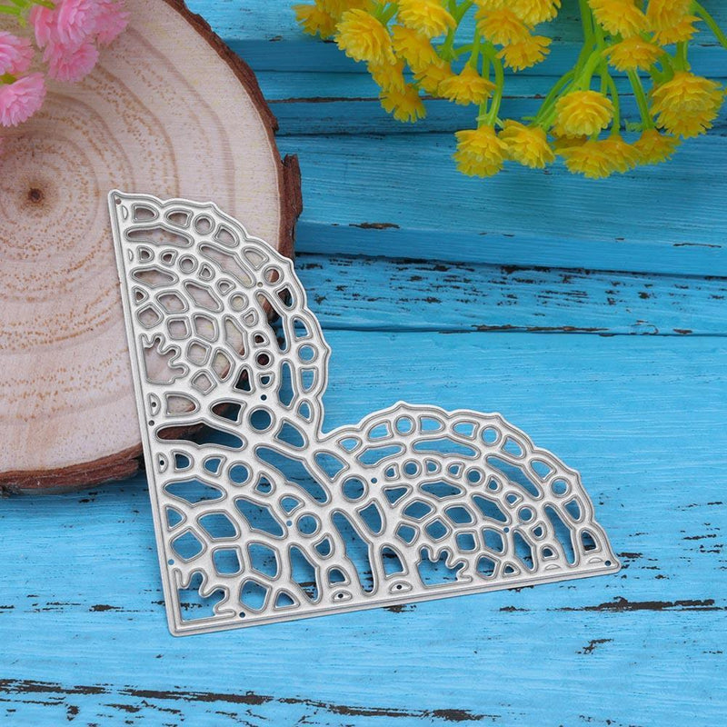 Micolot Metal Frame Punching Stencils Stencils Embossing Stencil for DIY Scra