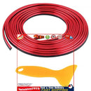 Car Interior Moulding Trim 16ft(5m) Flexible Automobile Line Strip (Red) Newly