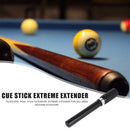 Telescopic Pool Cue Extension Extreme Extender for Billiards Snooker Access