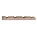 42mm Slotted Brass Metal String Nut for 4-String Electric Bass Guitar Part