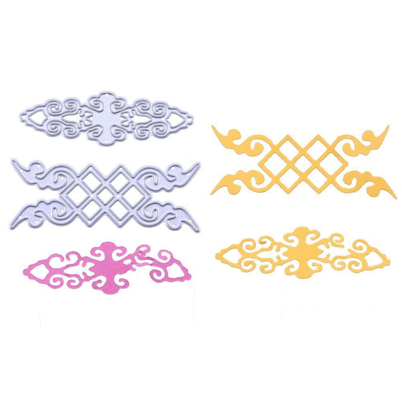 Thread Ornamental Design DIY Metal Stencil Scrapbook Craft Cutting Die