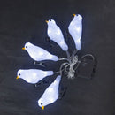 5 LED Acrylic Bird String Lights Waterproof Fairy Lamp Garden Landscape Decor