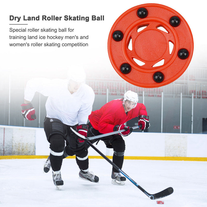 Ice Roller Hockey Training Exercise Puck Off-Ice Practice Sports Equipment Newly
