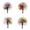 Elegant Folding Fan Chinese Style Chinese paper fan Paper Folding Hand Fan