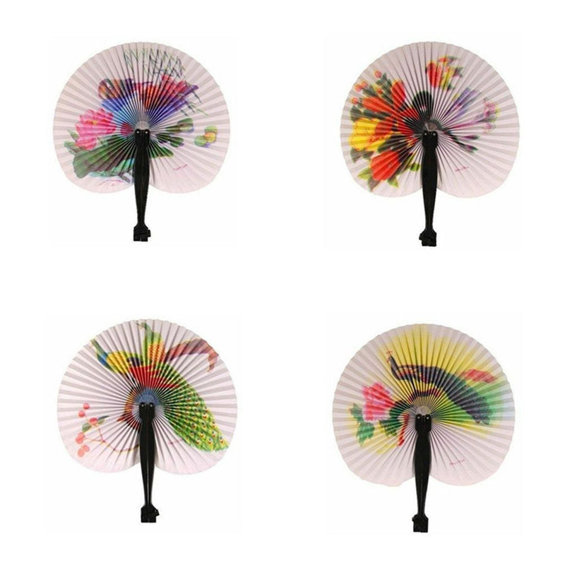 Elegant Folding Fan Chinese Style Chinese paper fan Paper Folding Hand Fan