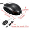 Work Long Laptop Ergonomic Optical Game Gaming Mice Backlight USB Wired Mouse