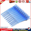 10pcs Hair Care Clip Stainless Steel Hairdressing Sectioning Clamp (Blue) Newly