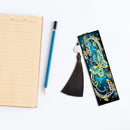 2pcs DIY Diamond Painting Leather Bookmark Butterfly Tassel Crafts (FQY030)