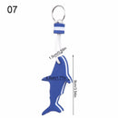 Sports Key Pendant Sailing Fishing Keyring Water Floating Keychain Pool Parts