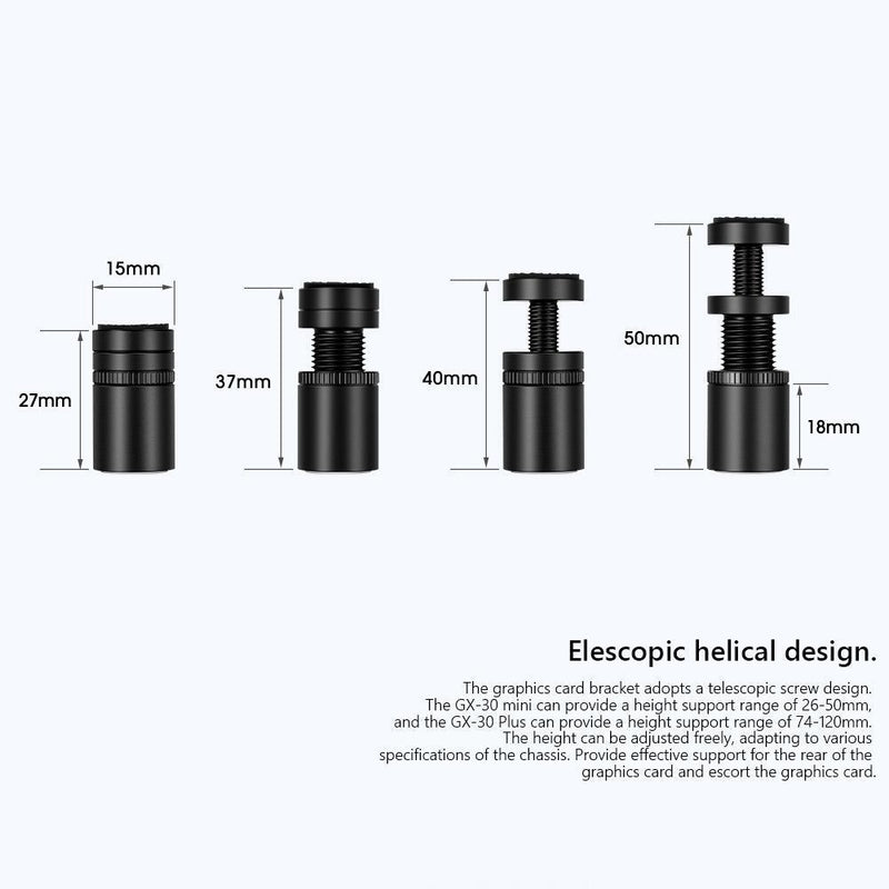 Graphics Card GPU Support Telescopic Video Card Sag Bracket (GX-30 Mini)