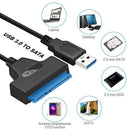 SSD High Speed USB 3.0 To SATA Adapter Cable Hard Disk Driver 22 Pin Converter