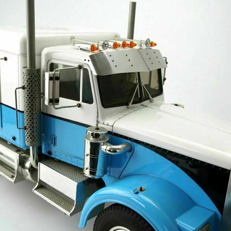 1/14 Metal Sun Visor Plate for Lesu TAMIYA RC KING HAULER Tractor Truck DIY Car