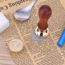 Ancient English Alphabet Letter Metal Seal Wax Stamps Sticks Candles Set (N