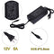 12V 5A AC to DC Power Adapter Dual Cable Converter Universal 5.5x2.1-2.5mm