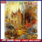 Full Embroidery Building 2-Strand 14CT Counted Cross Stitch Cotton DIY Kits