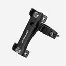 MTB Bicycle Bottle Cage Extension Rack Alloy Kettle Holder Extender (Black)