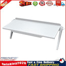 Adjustable Computer Monitor Stand TV Screen Top Storage Shelf (White L) Newly