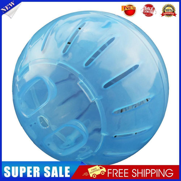 Pet Mini Jogging Ball Hamster Exercise Plastic Clear Trot Ball Toys (Blue)