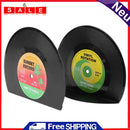 2pcs Creative Vinyl Record Shaped Book Shelves Holder Retro Style Book Shelf Ho