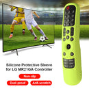 Anti-Slip Smart TVRemote Control Case for LG MR21GA/MR21GC (Luminous Green)