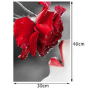 5D DIY Diamond Painting Sexy Rose Lip Cross Stitch Embroidery Rhinestones