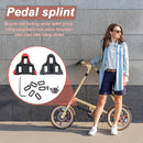 Road Bike Cleat Set Non Slip Road Bicycle Cycling Cleats for Self-Locking Pedals