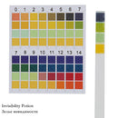 100pcs 0-14 pH Test Strips Alkaline Acid Indicator Paper Litmus Tester Newly
