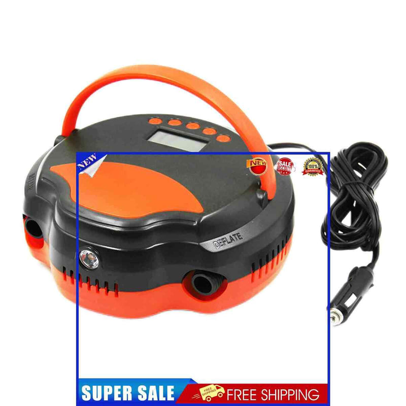 110W Air Pump High Pressure Stand Up Paddle Board Inflatable Pump with LED