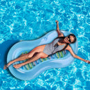 PVC Swimming Pool Beach Water Hammock Floating Inflatable Air Lounger Chair Bed