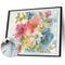 Multi-color Flower Oil Paint By Numbers DIY Frameless Drawing Picture for Adu