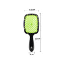 Hollow Airbag Massage Comb Straight Curly Hair Care Styling Brush (Blue)