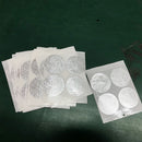 100x Capsule Self Adhesive Aluminum Foil Brewer Lid for Nespresso Coffee