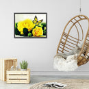 Yellow Pink 5D Diamond Painting DIY Full Drill Round Rhinestone
