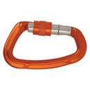 Aluminum Carabiner Outdoor Camping Climbing Hammock Lock Buckle (Orange)