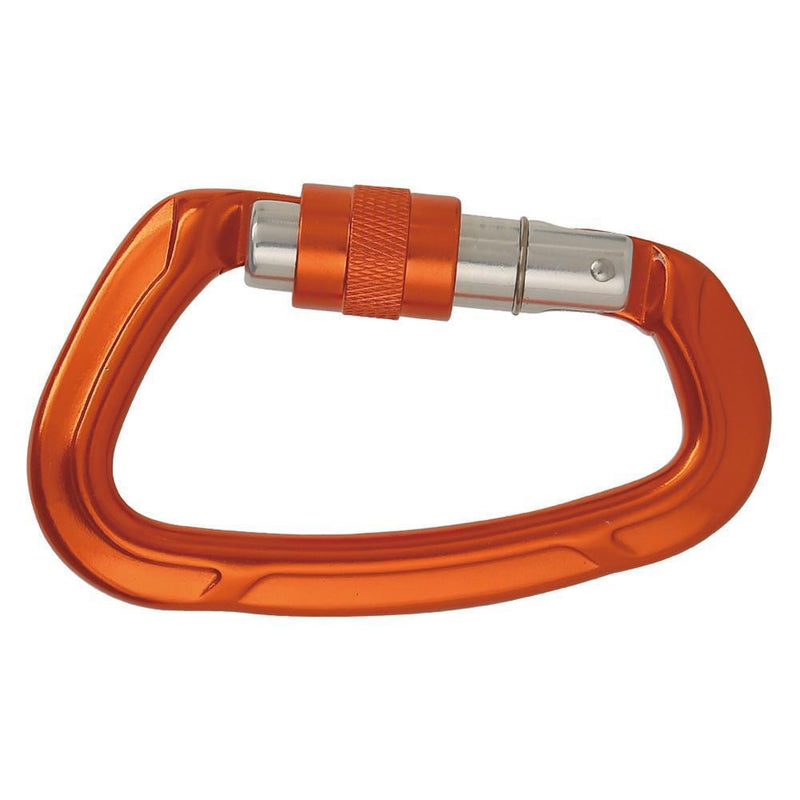 Aluminum Carabiner Outdoor Camping Climbing Hammock Lock Buckle (Orange)