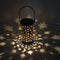 Creative Garden Solar Hollow Lantern Lawn Lamp LED Moon Star Ground Light