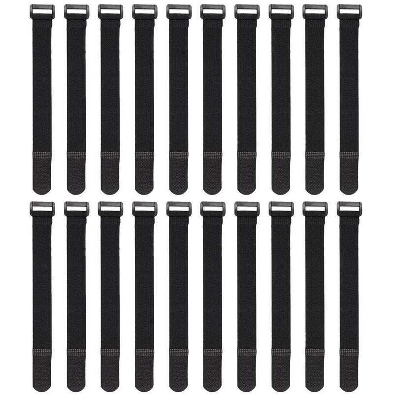 20pcs Nylon Fishing Rod Loop Belts Fastening Strap Rope Holder Suspenders H