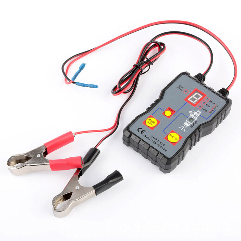 Fuel Injector Tester 12V 4 Pulse Modes Car Fuel Pressure System Diagnostic Tool