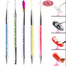Multifunctional Nail Brush Nail Dotting Pen Nail Art Brushes Nail Liner Pen