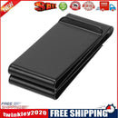 Portable Stainless Steel Fourfold Money Clip Unisex ID Cards Holder(Black)