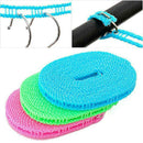 Nylon Hanging Rope Drying Rope Clothes Hangers 5M Retractable Line Clothes Q0W0
