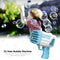 #A Bazooka Bubble Machine Children Bathing Toys with Leak-proof and Fan Mode Des