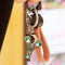 DIY Key Chain Diamond Painting Letters Women Bag Keyring Pendant Gift (Y) Newly