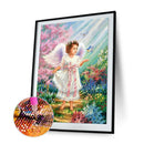 Diamond Painting 5D Full Round Drill Mosaic DIY Garden Angel Kit Wall Decor